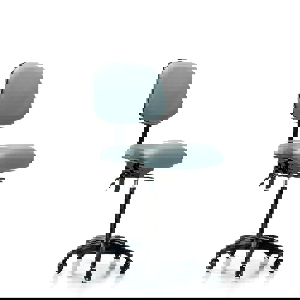 Task Chair: Vinyl, Storm