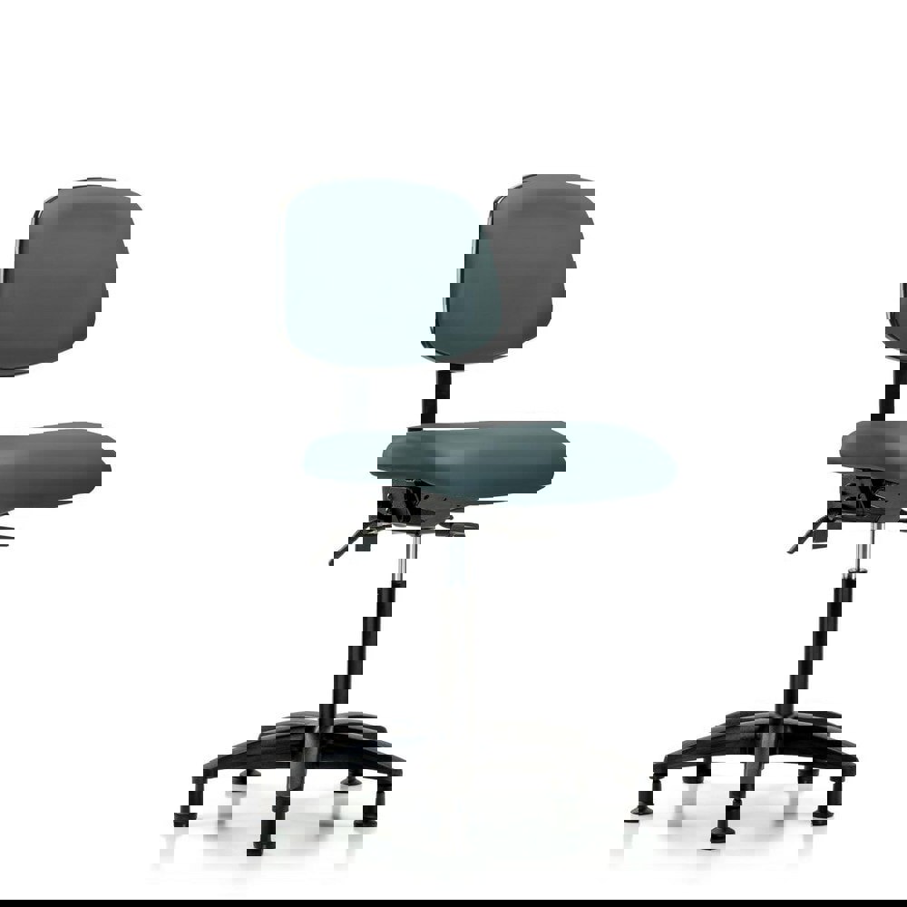 Task Chair: Vinyl, Colonial Blue