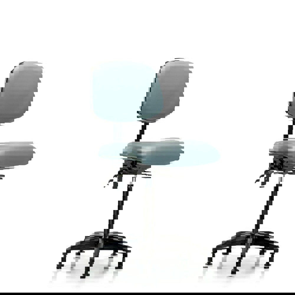 Task Chair: Vinyl, Storm