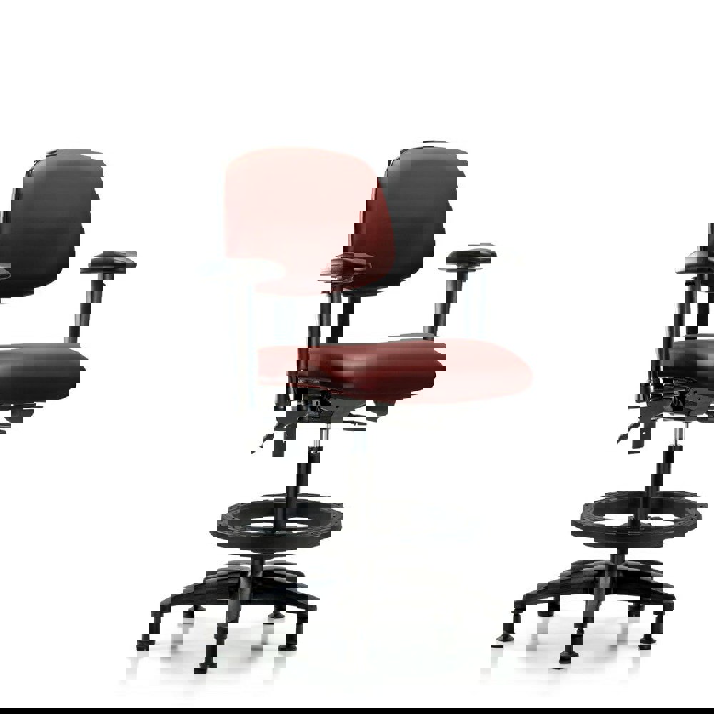 Task Chair: Vinyl, Borscht