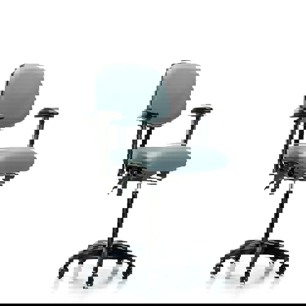 Task Chair: Vinyl, Storm