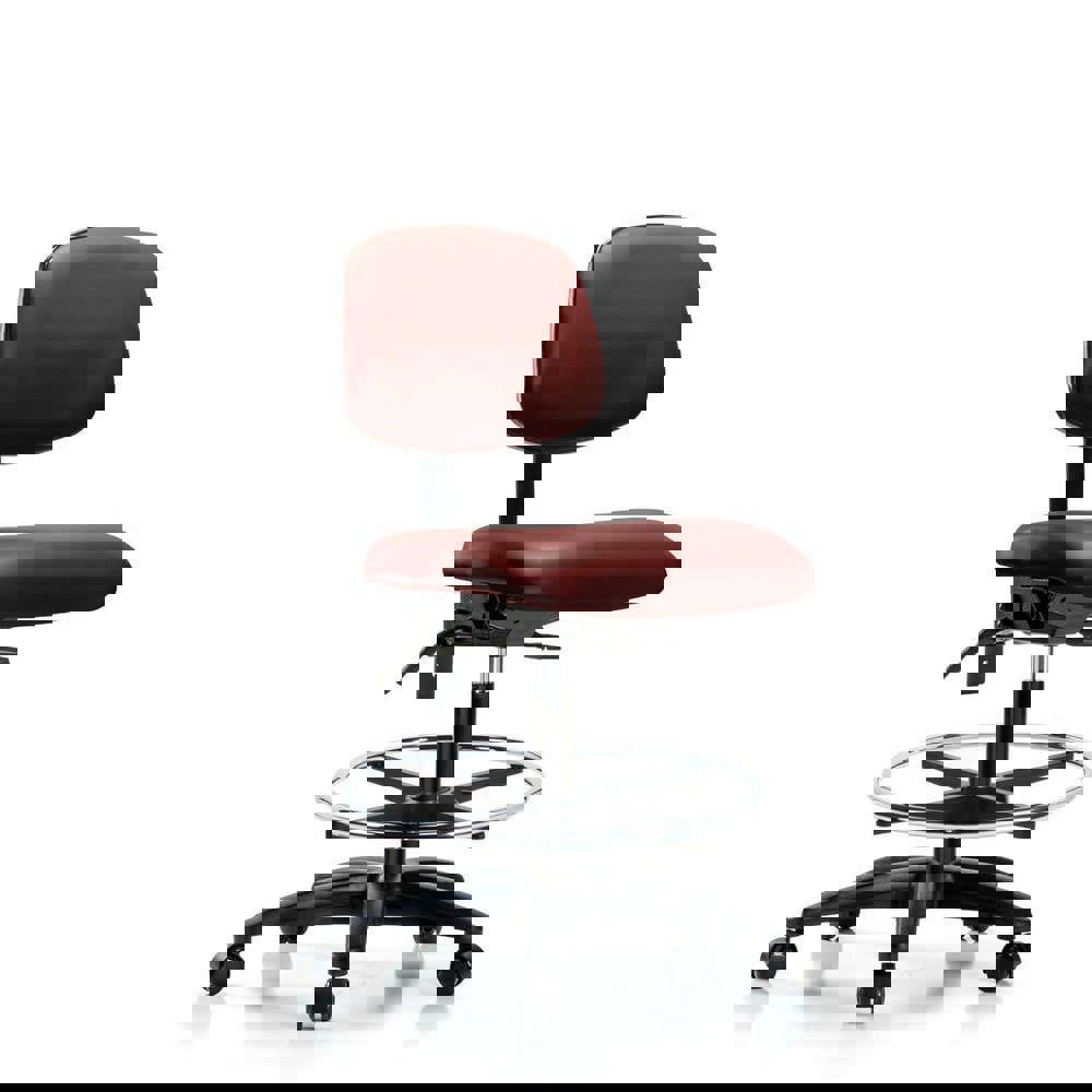 Task Chair: Vinyl, Borscht