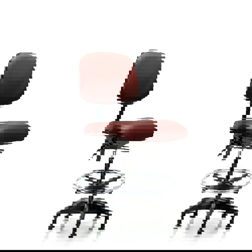 Task Chair: Vinyl, Borscht