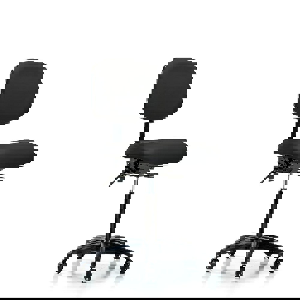 Task Chair: Vinyl, Black