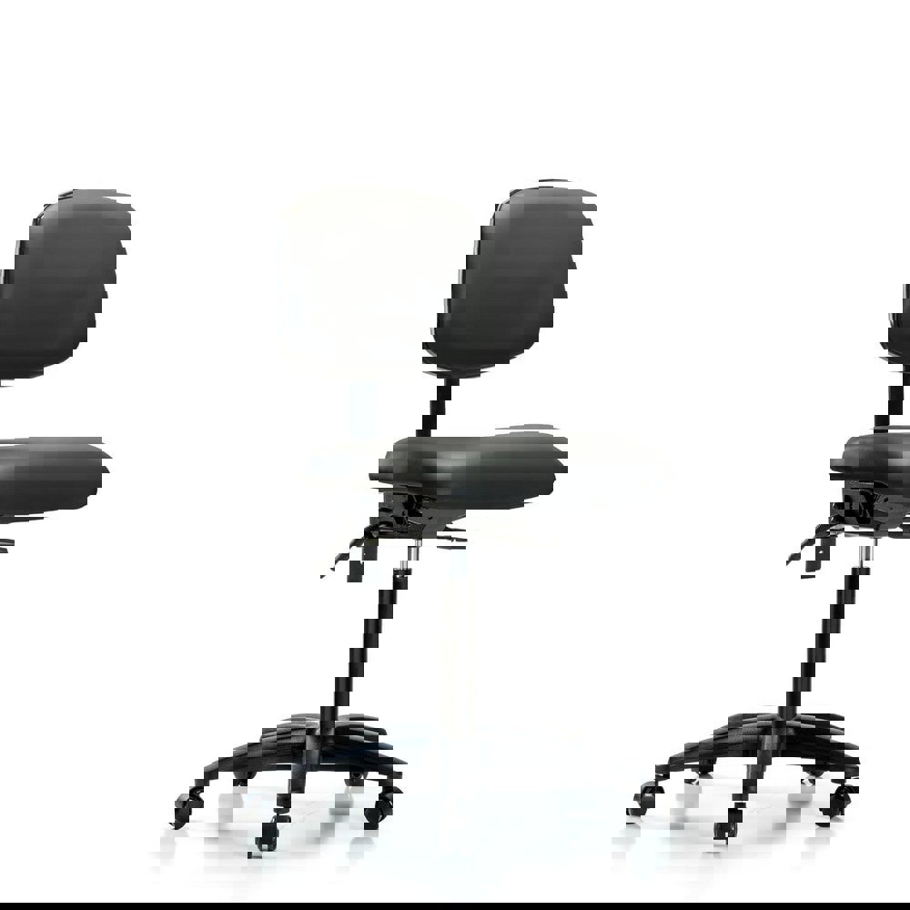 Task Chair: Vinyl, Carbon