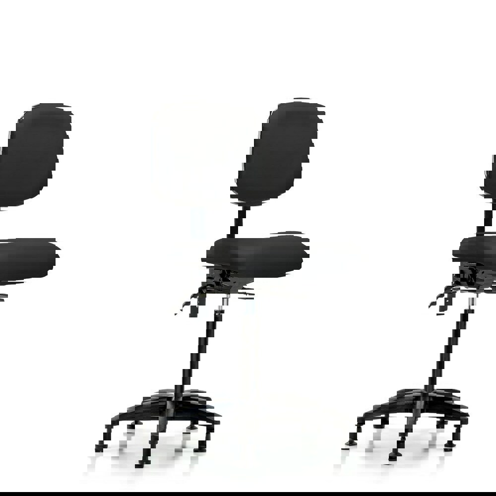 Task Chair: Vinyl, Black