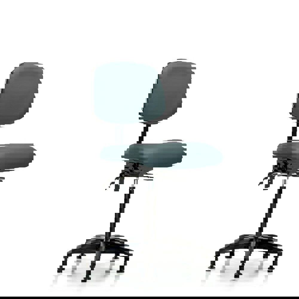 Task Chair: Vinyl, Colonial Blue