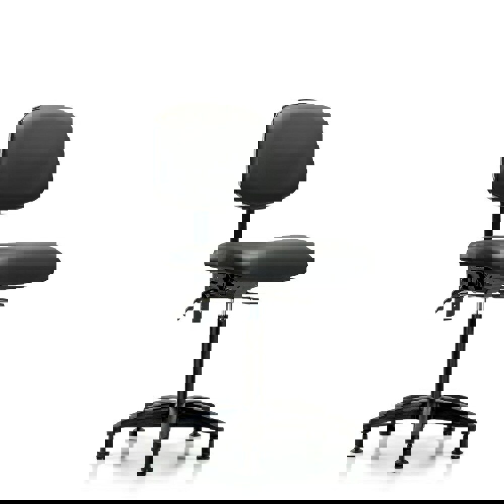 Task Chair: Vinyl, Carbon