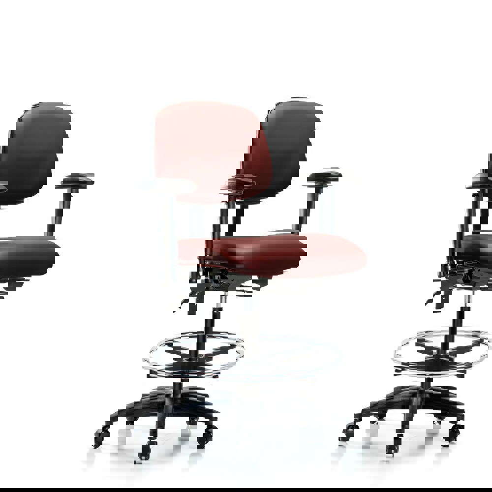 Task Chair: Vinyl, Borscht