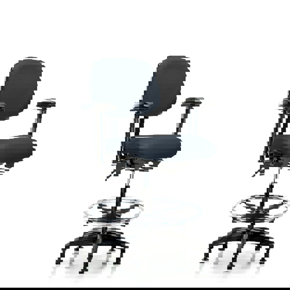 Task Chair: Vinyl, Taupe