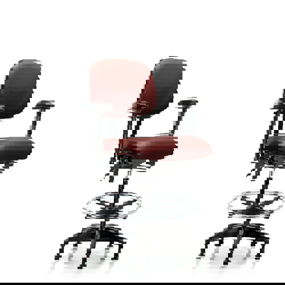 Task Chair: Vinyl, Borscht