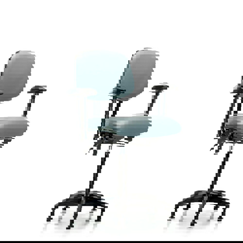 Task Chair: Vinyl, Storm