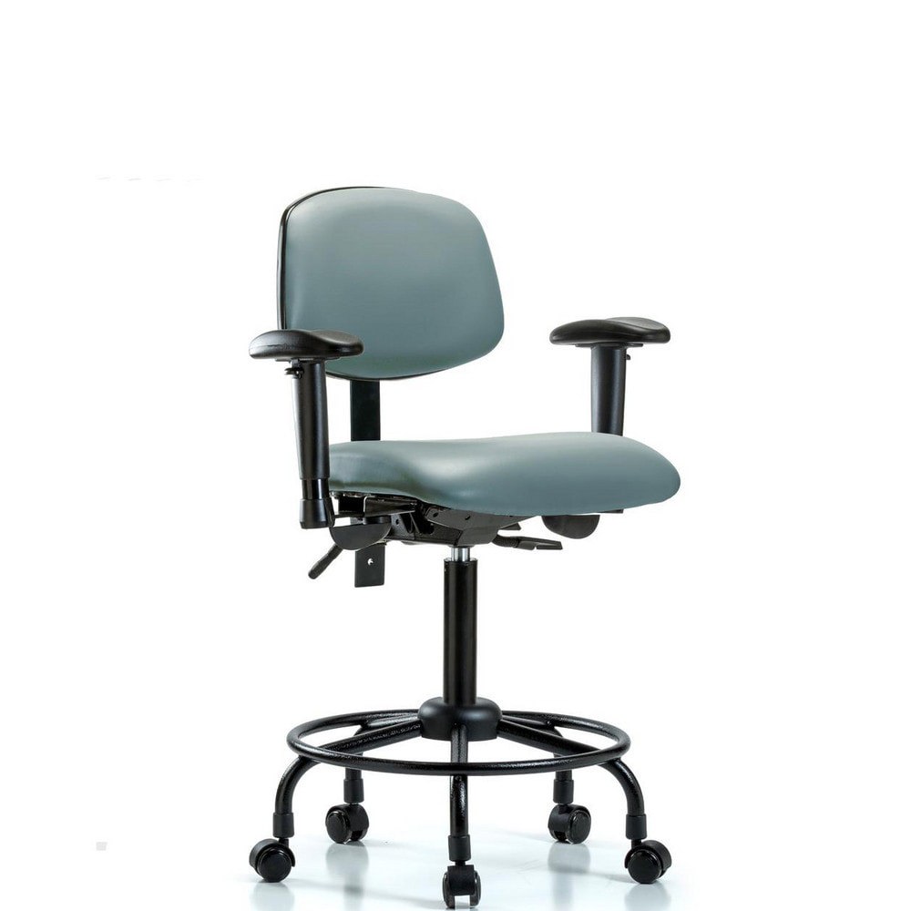 Task Chair: Vinyl, Storm