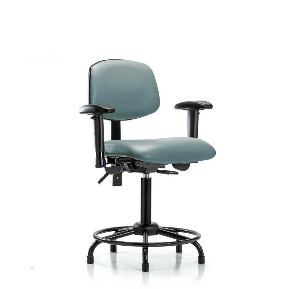 Task Chair: Vinyl, Storm