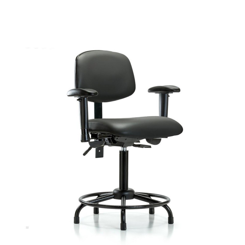 Task Chair: Vinyl, Carbon