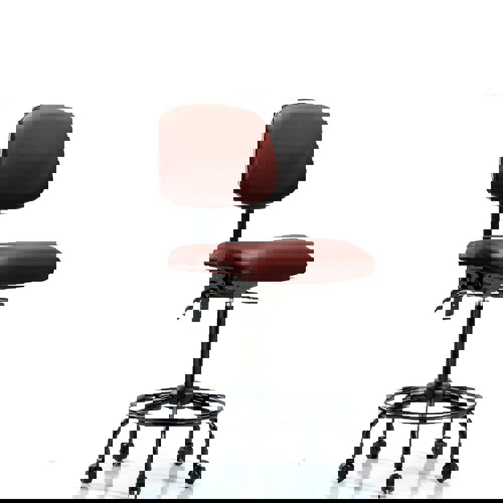 Task Chair: Vinyl, Borscht