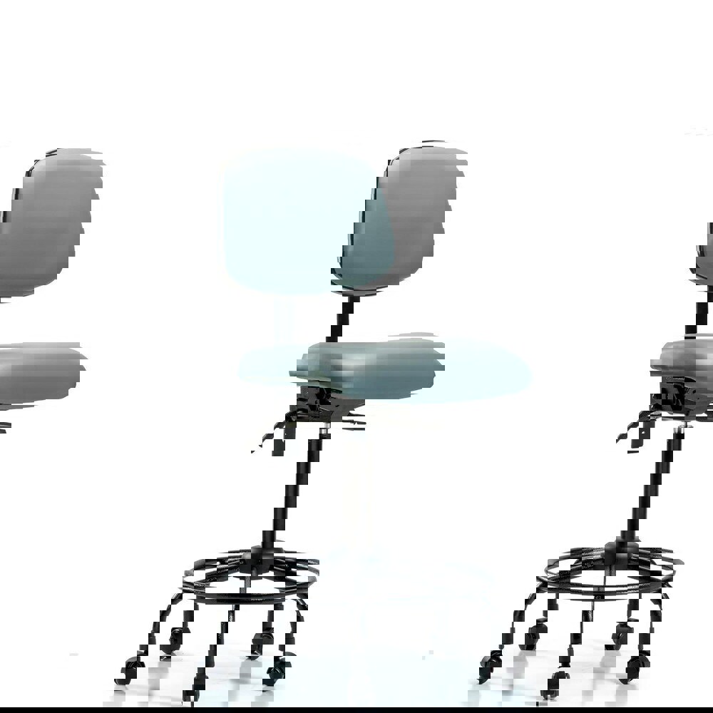 Task Chair: Vinyl, Storm