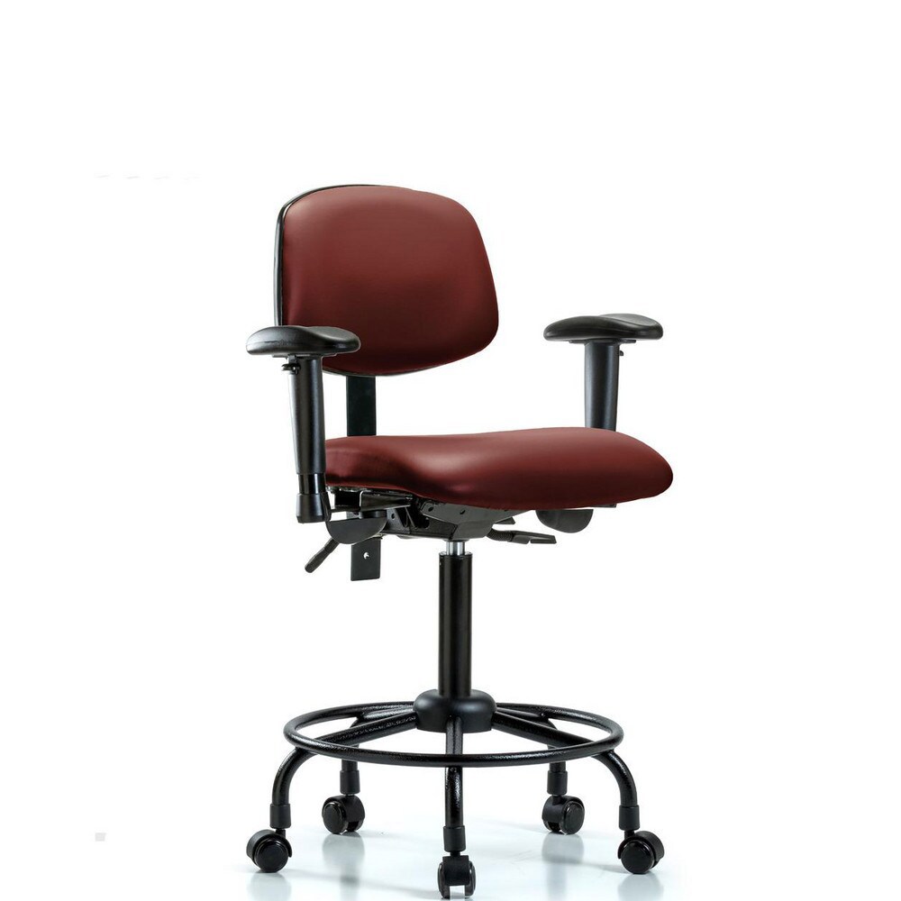 Task Chair: Vinyl, Borscht