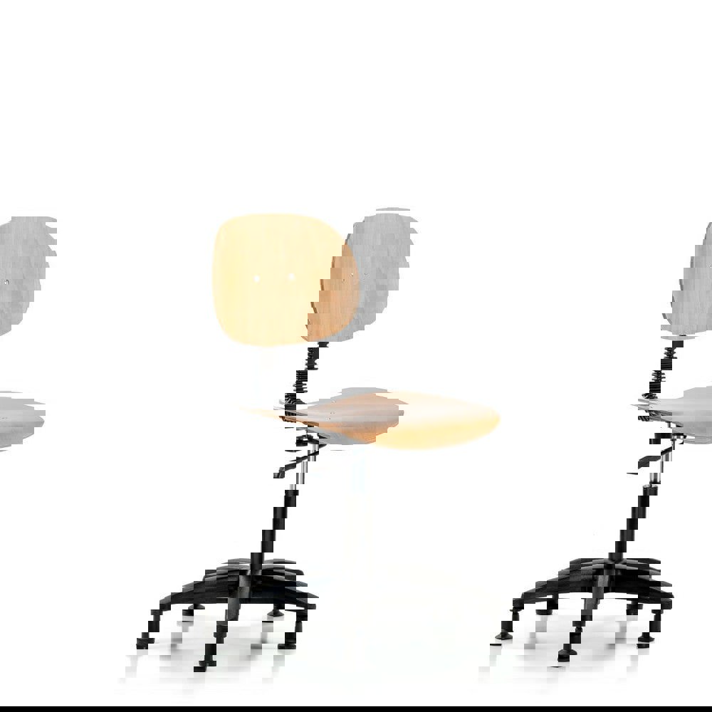 Task Chair: Wood, Natural