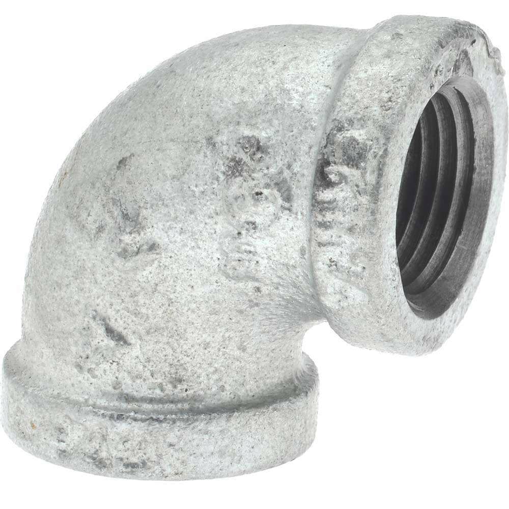 Malleable Iron Pipe 90 &deg; Elbow: 1/2