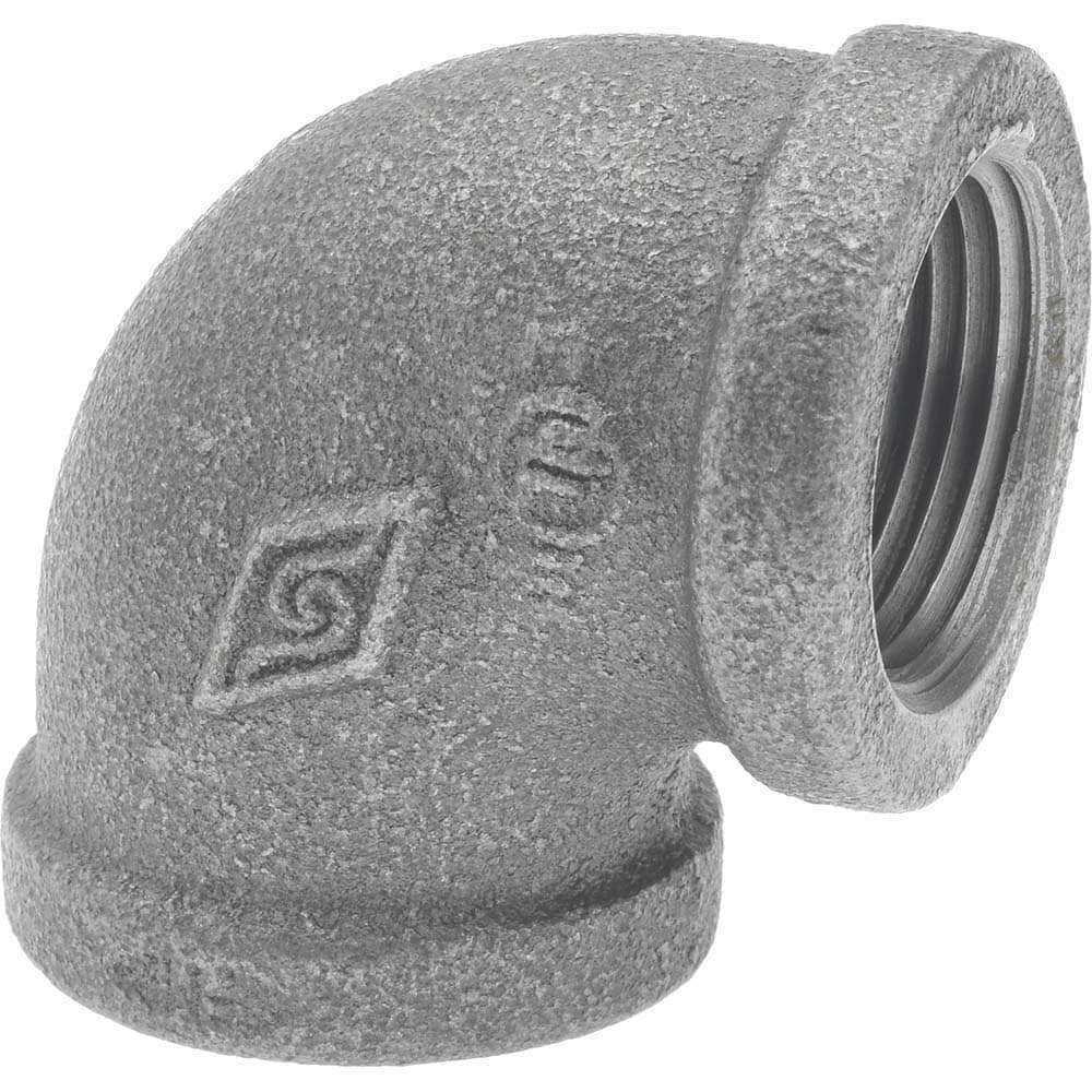 Black 90 &deg; Elbow: 3/4