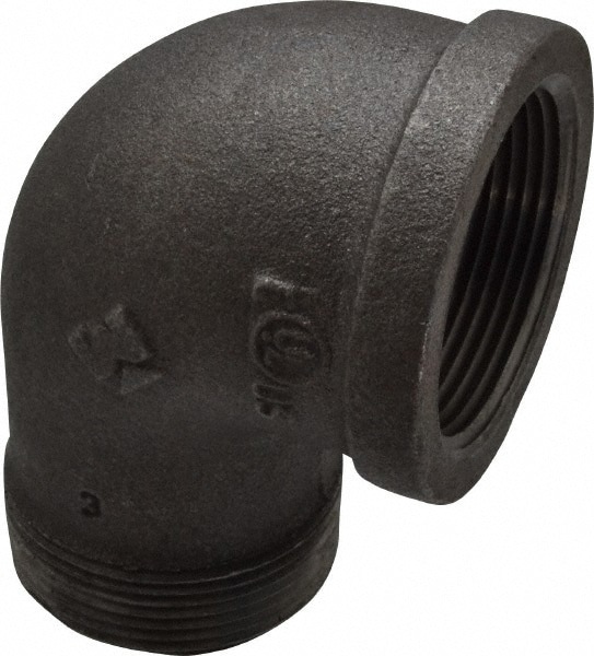 Black 90 &deg; Street Elbow: 1-1/2