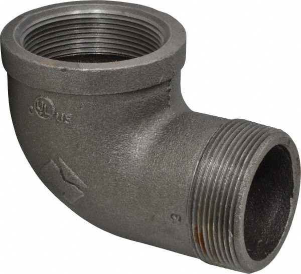 Black 90 &deg; Street Elbow: 2