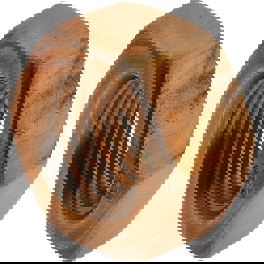 Hex Nut: 1/2-13, Silicon Bronze, Uncoated