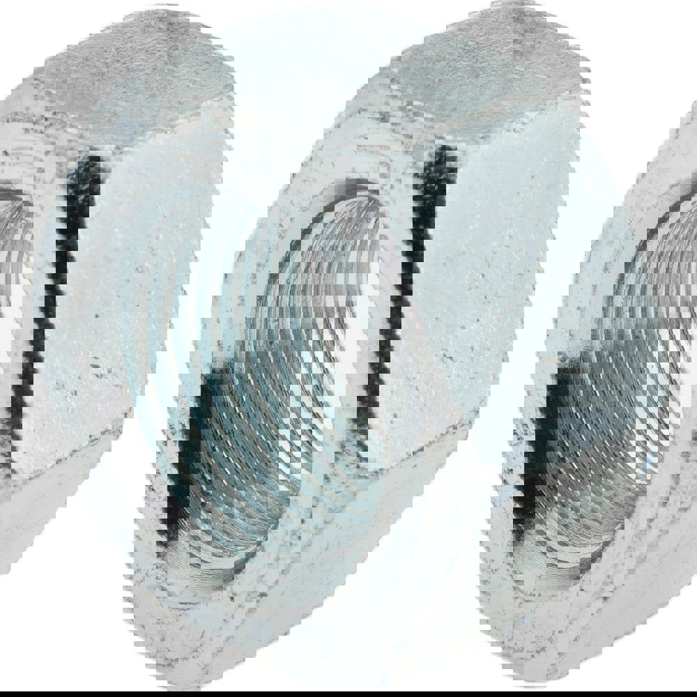 Hex Nut: 3/4-16, Grade 5 Steel, Zinc-Plated