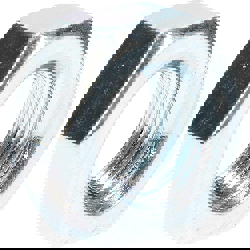 Hex Nut: M8x1.25, Grade Class 8 Steel, Zinc Finish