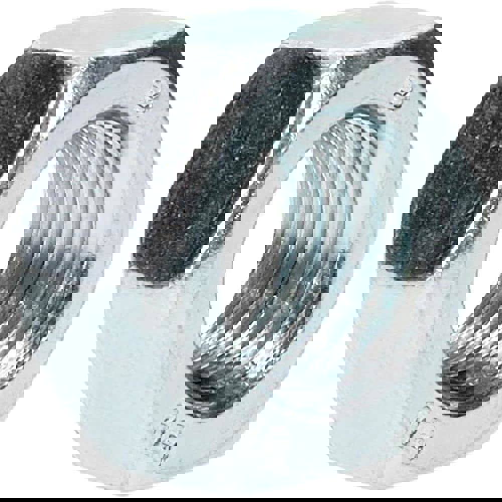 Hex Nut: M16x2, Grade Class 8 Steel, Zinc Finish