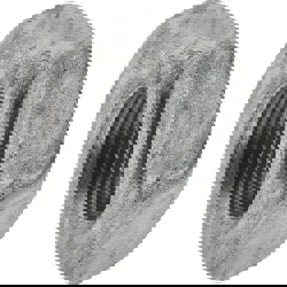 Heavy Hex Nut: 5/8-11, Grade A563 Grade DH Steel, Hot-Dipped Galvanized Finish