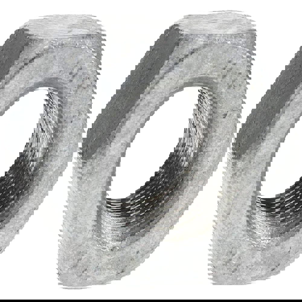 Hex Nut: 1-8, A563 Grade DH Steel, Hot Dipped Galvanized Finish