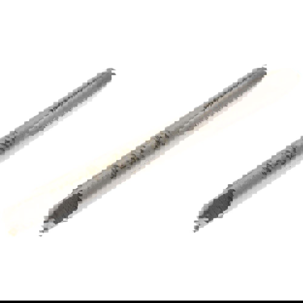 Spiral Point Tap: #8-32 UNC, 2 Flutes, Plug, High Speed Steel, Bright Finish