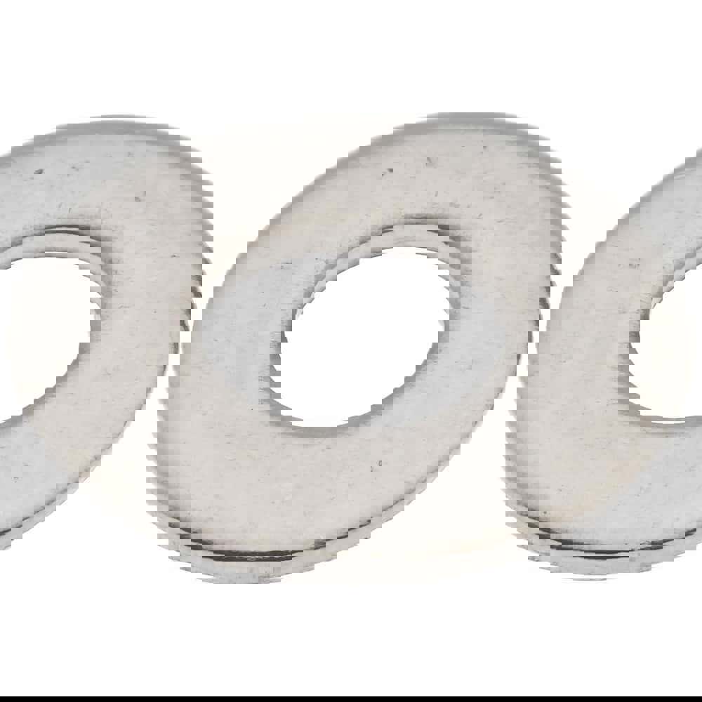 #10 Screw, Standard Flat Washer: Grade 18-8 Stainless Steel, Bright/Uncoated