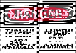 Accident Prevention Label: 3