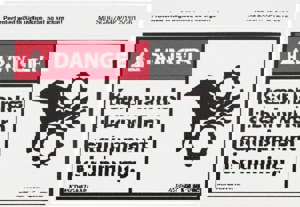 Accident Prevention Label: 