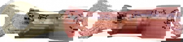 Closed Eyelet Ring Terminal: Partially Insulated, 22 to 18 AWG