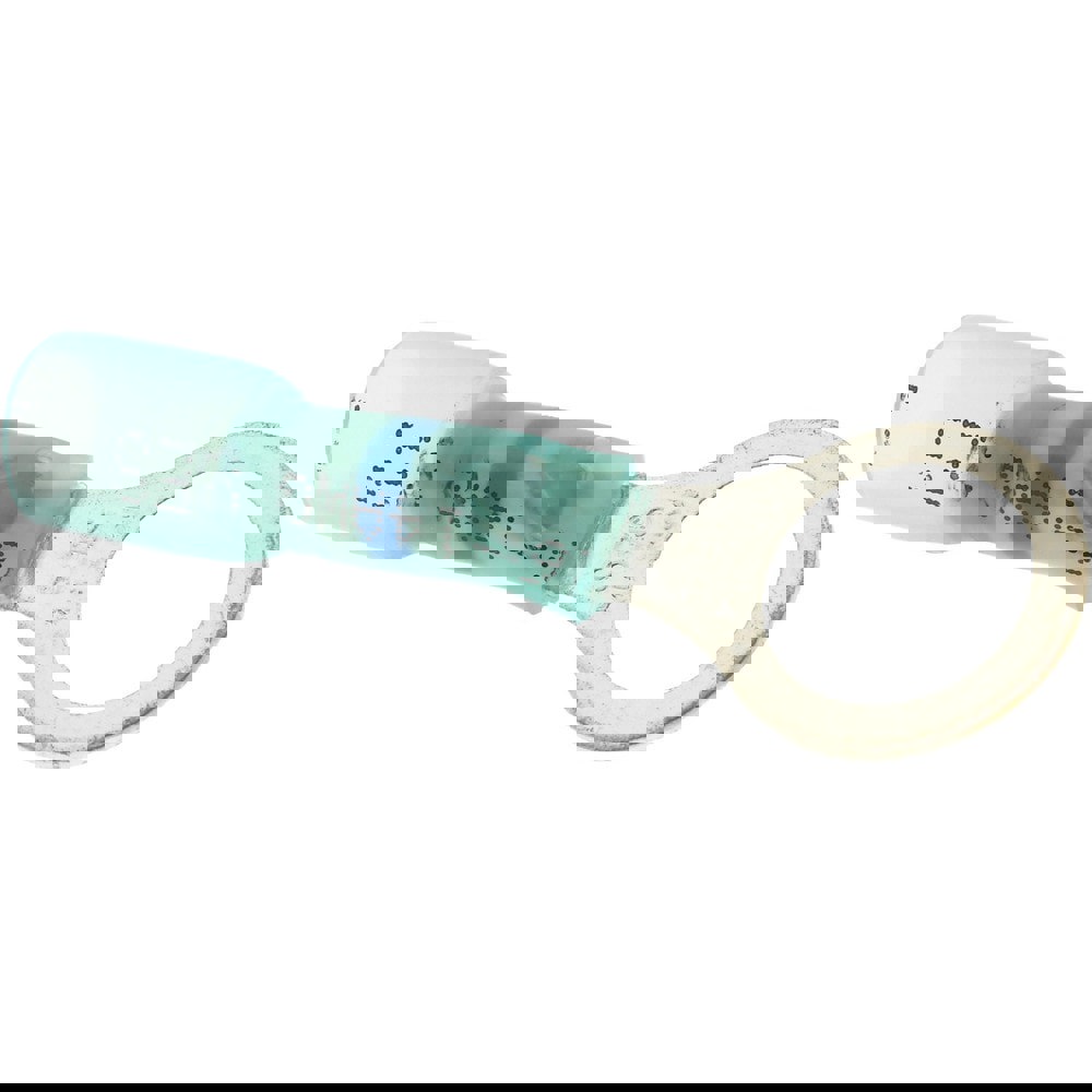 Closed Eyelet Ring Terminal: Partially Insulated, 16 to 14 AWG
