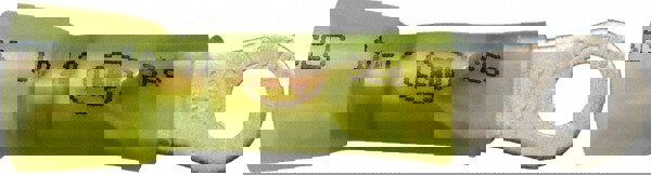 Closed Eyelet Ring Terminal: Partially Insulated, 12 to 10 AWG