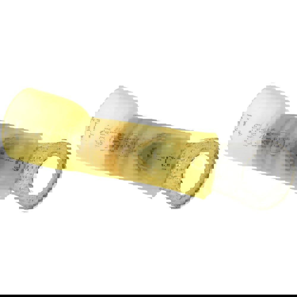Closed Eyelet Ring Terminal: Partially Insulated, 12 to 10 AWG
