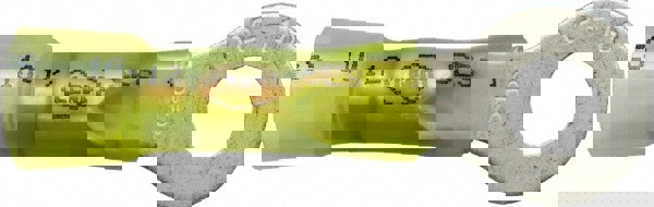 Closed Eyelet Ring Terminal: Partially Insulated, 12 to 10 AWG