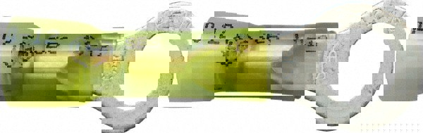 Closed Eyelet Ring Terminal: Partially Insulated, 12 to 10 AWG