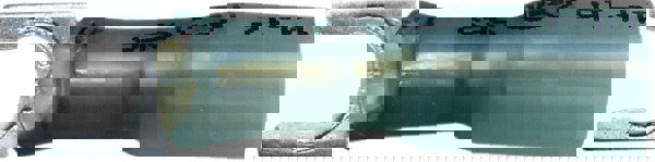 Spring Fork Terminal: Blue, Polyolefin, Partially Insulated, #10 Stud