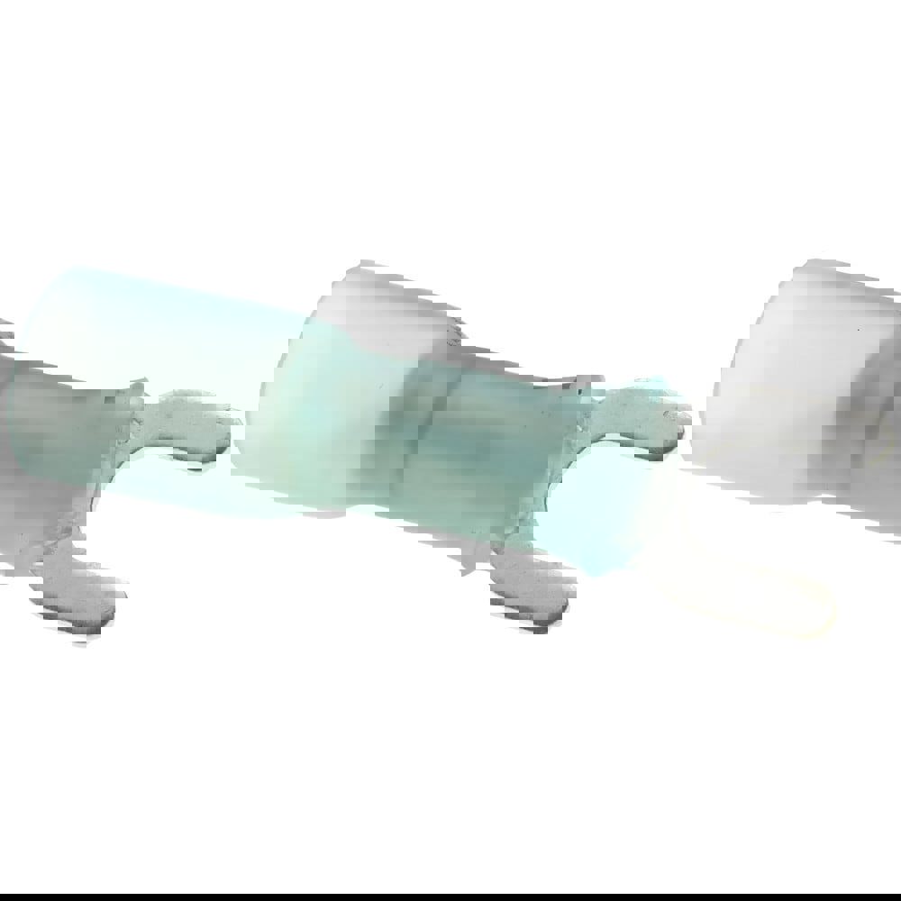 Standard Fork Terminal: Blue, Polyolefin, Partially Insulated, #8 Stud