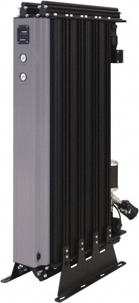 10 CFM at 100 psi Inlet, 13.7 CFM at 150 psi, 10 CFM at 100 psi Outlet, Desiccant Air Dryer