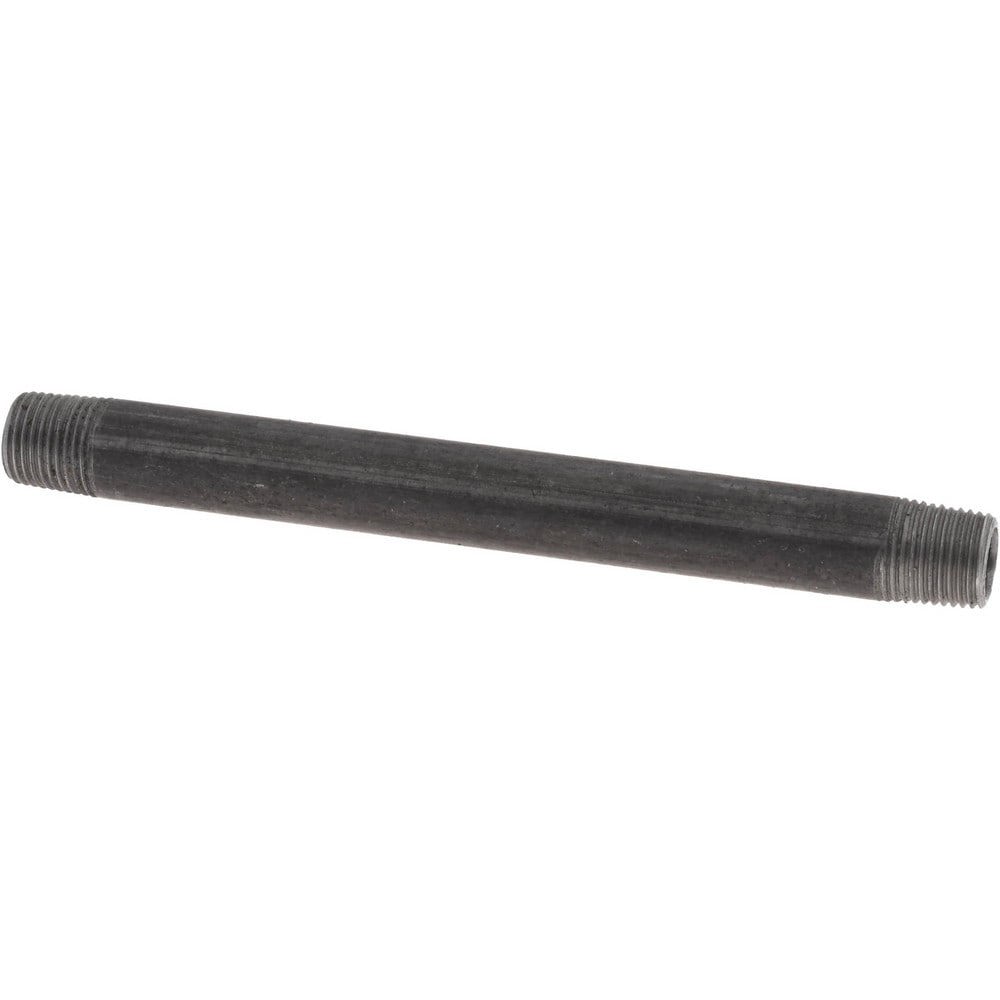 Black Pipe Nipple: 1/8