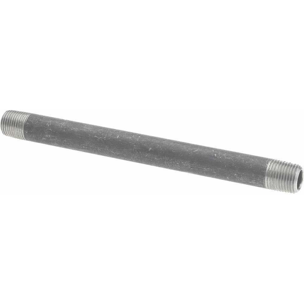 Black Pipe Nipple: 1/8