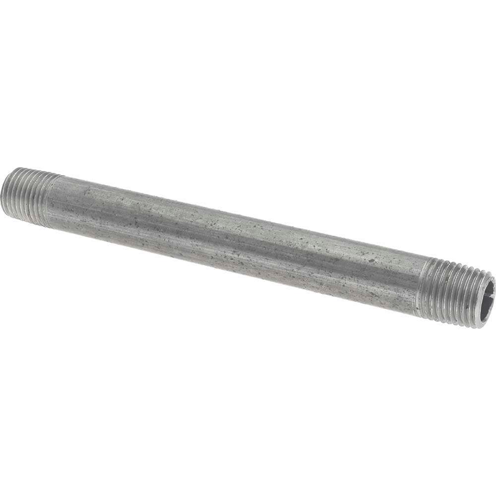 Black Pipe Nipple: 1/4