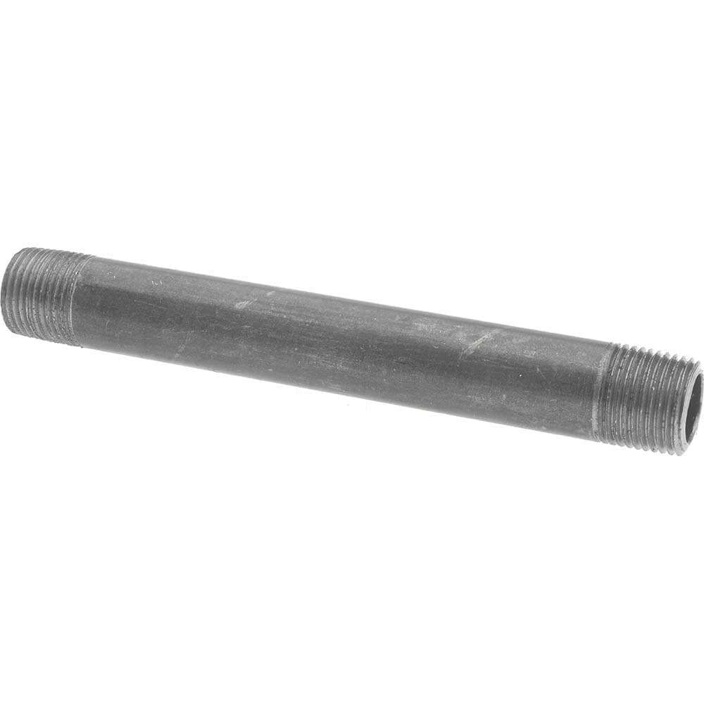 Black Pipe Nipple: 3/8